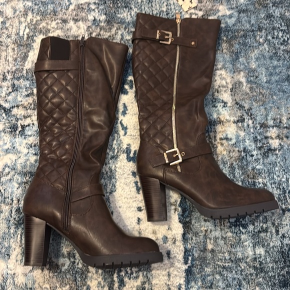 Coffee Brown Boots - Picture 3 of 9